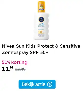 Plein.nl Nivea Sun Kids Protect & Sensitive aanbieding