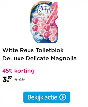 Plein.nl Witte Reus Toiletblok DeLuxe aanbieding