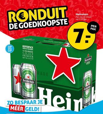 Hoogvliet Heineken aanbieding