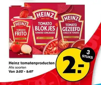 Hoogvliet Heinz tomatenproducten aanbieding