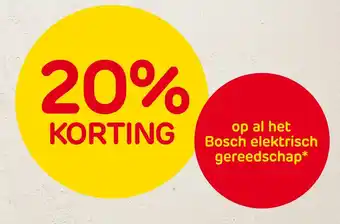 Praxis op al het Bosch elektrisch gereedschap aanbieding