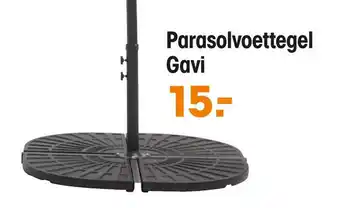 Kwantum Parasolvoettegel Gavi aanbieding