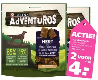 Ranzijn Hondensnacks Adventuros aanbieding