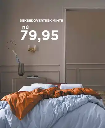 TotaalBED Dekbedovertrek minte aanbieding