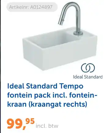 Warmteservice Ideal Standard Tempo aanbieding