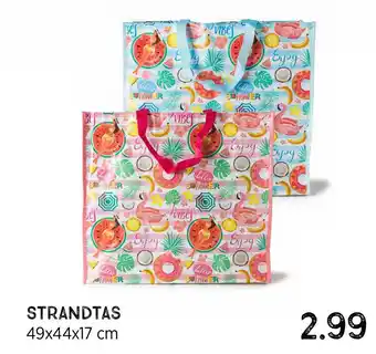 Xenos Strandtas aanbieding