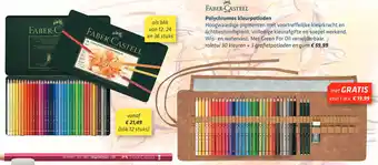 De Verfzaak Polychromos kleurpotloden aanbieding