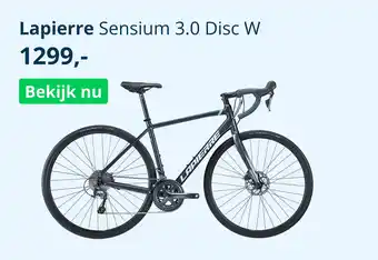 Mantel Lapierre Sensium 3.0 Disc W aanbieding