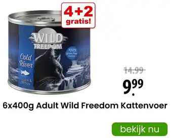 Zooplus Adult Wild Freedom Kattenvoer aanbieding