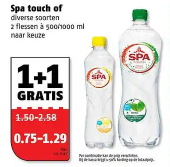 Poiesz Spa touch of aanbieding