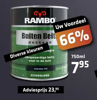 De voordeelmarkt Rambo aanbieding