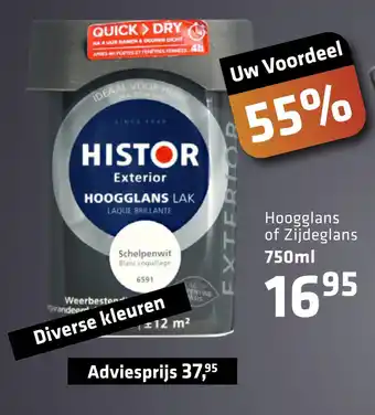 De voordeelmarkt Histor aanbieding