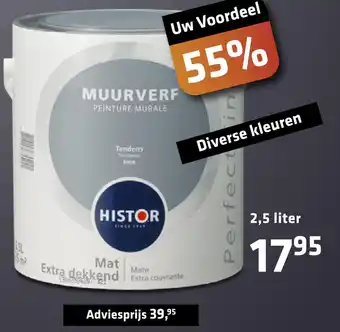 De voordeelmarkt Histor aanbieding