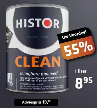 De voordeelmarkt Histor aanbieding