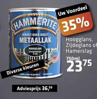 De voordeelmarkt Hammerite aanbieding