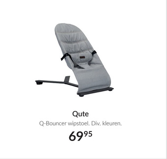 Babypark Qute q-bouncer wipstoel aanbieding