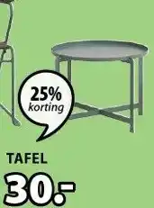 Jysk Borre Tafel aanbieding