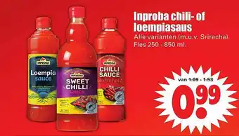 Dirk Inproba Chili- Of Loempiasaus aanbieding