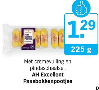 Albert Heijn AH Excellent Paasbokkenpootjes 225g aanbieding