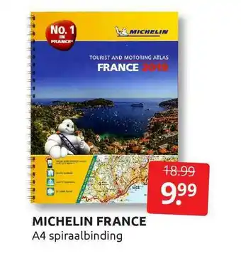 Boekenvoordeel Michelin France A4 Spiraalbinding aanbieding