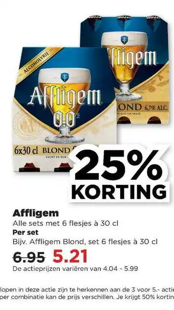 PLUS Affligem 25% Korting aanbieding