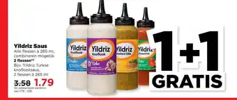 PLUS Yildriz Saus 1+1 Gratis aanbieding