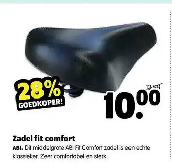 Plentyparts Zadel Fit Comfort Abi aanbieding