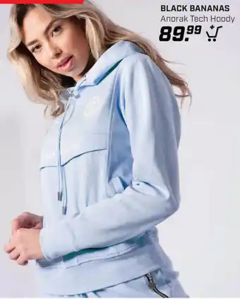 Daka Sport Black Bananas Anorak Tech Hoody aanbieding