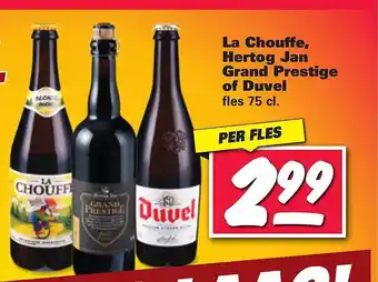 Nettorama La chouffe, hertog jan grand prestige of duvel aanbieding