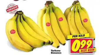 Nettorama Turbana Bananen aanbieding