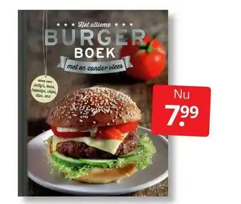 Boekenvoordeel Het Ultieme Burger Boek Met En Zonder Vlees aanbieding