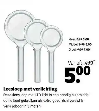 Plentyparts Leesloep Met Verlichting aanbieding