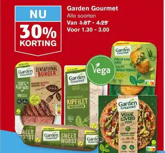 Hoogvliet Garden Gourmet 30% Korting aanbieding