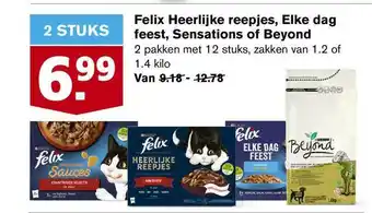 Hoogvliet Felix Heerlijke Reepjes, Elke Dag Feest, Sensations Of Beyond aanbieding