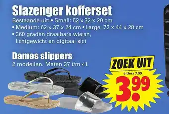 Dirk Dames Slippers aanbieding