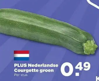 PLUS Plus Nederlandse Courgette Groen aanbieding