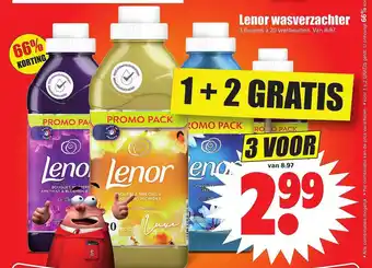 Dirk Lenor Wasverzachter 1+2 Gratis 66% Korting aanbieding