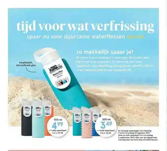 Etos Waterflessen aanbieding