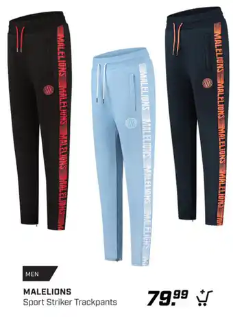 Daka Sport Malelions Sport striker trackpants aanbieding