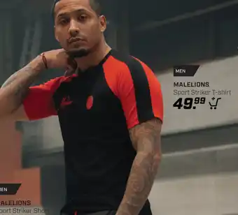 Daka Sport Malelions Sport striker T-Shirt aanbieding