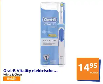 Action Oral-B Vitality elektrische aanbieding