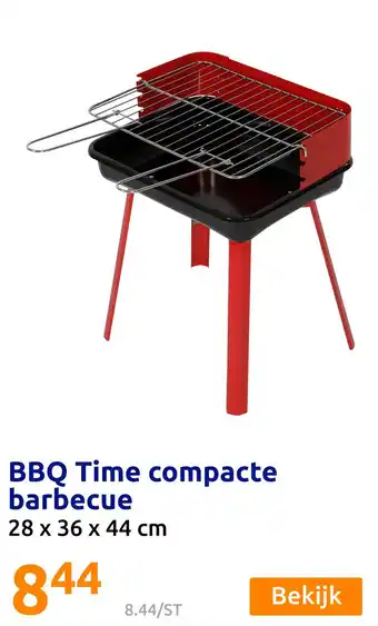 Action BBQ Time compacte barbecue aanbieding