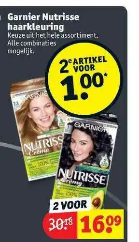 Kruidvat Garnier Nutrisse Haakleuring aanbieding