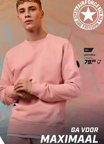 Daka Sport Airforce Sweater aanbieding