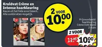 Kruidvat Kruidvat Crème En Intense Haakleuring aanbieding