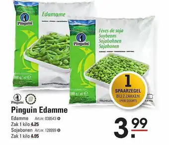 Sligro Pinguin Edamme aanbieding