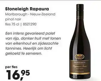 HANOS Stoneleigh Rapaura Marlborough aanbieding