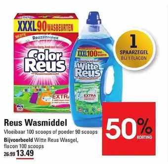 Sligro Reus Wasmiddel aanbieding