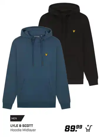 Daka Sport Lyle & Scott Hoodie midlayer aanbieding