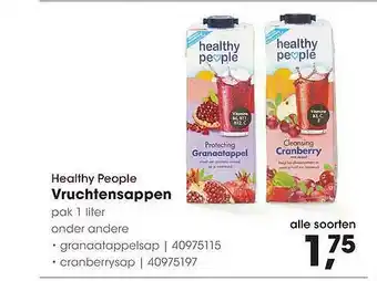 HANOS Healthy People Vruchtensappen aanbieding
